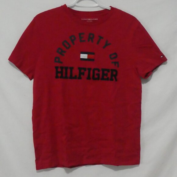 TOMMY HILFIGER | small | Red Property Of Hilfiger Short Sleeve Tee / T-Shirt - Picture 2 of 13